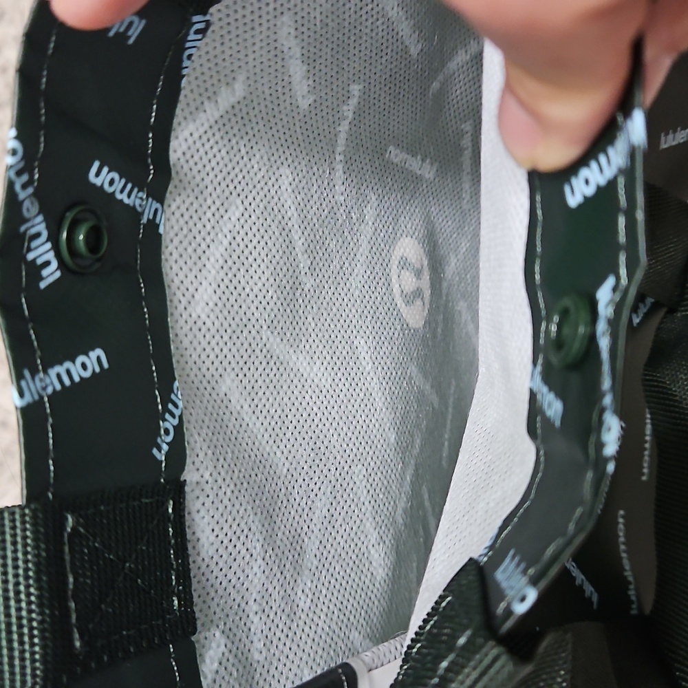 NBU Lululemon Dark Green Tote Bage - Picture 4 of 5